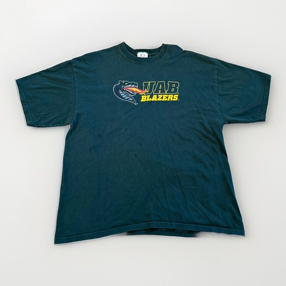 UAB‎ Blazers Shirt Mens 2XL Alabama 90s Y2K Birmingham Vintage Dodger